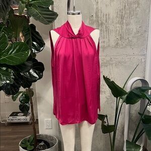Kobi Halperin Fuchsia Sleeveless Blouse